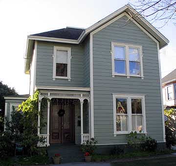 Victorian Home at 211 Mission Street, Santa Cruz, California