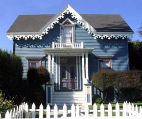 Victorian Home at 222 Mission St. Santa Cruz, CA