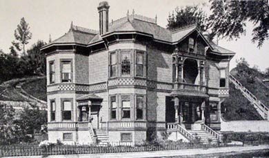 Hinds House historic photo from 1880's
